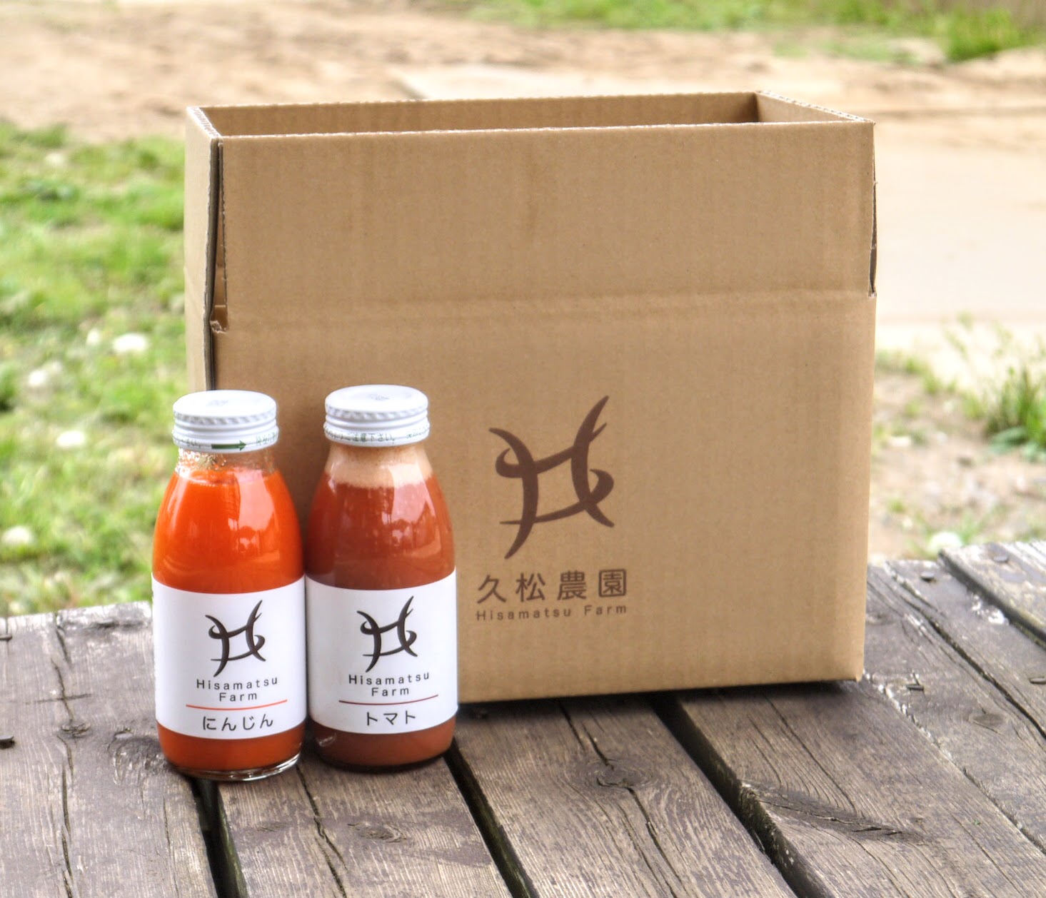 トマトジュース 200ml×8本セット – 久松農園オンラインショップ