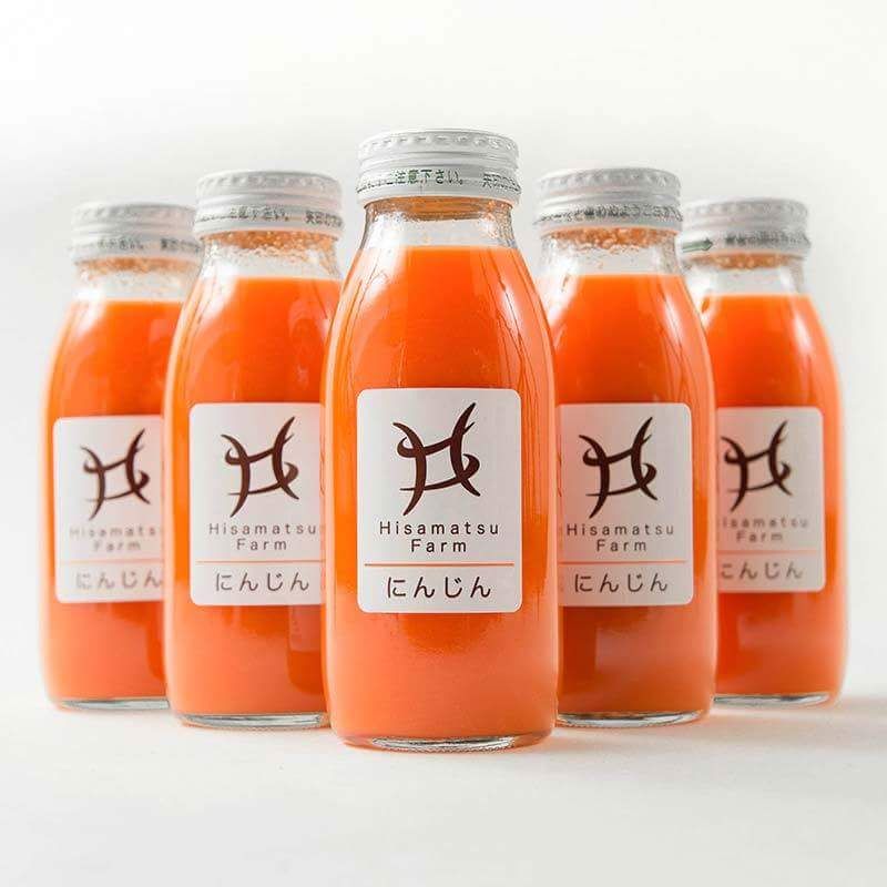 にんじんジュース 200ml×8本セット – 久松農園オンラインショップ